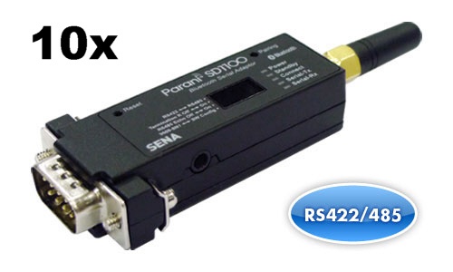 10 Stück Parani SD1100 Serieller RS-422 / RS-485 Bluetooth Class 1 Adapter