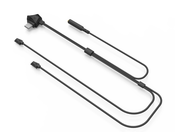 3.5mm Lautsprecher/Ohrhörer Adapter mit zwei Mikrofonen für die UCLEAR MOTION Interkoms