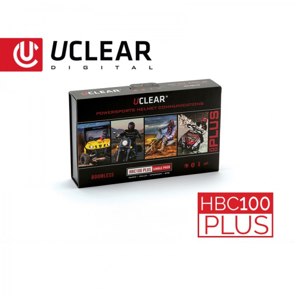 HBC100 Plus - Bluetooth Helm-Audiosystem - Einzel-Set
