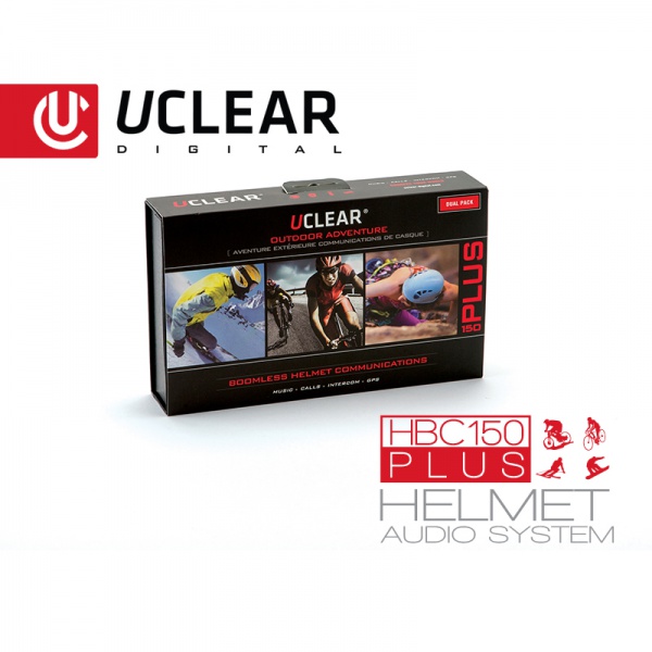 HBC150 Plus Bluetooth Helm Audiosystem - Doppel-Set