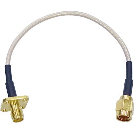 15 cm antenna extension cable with right hand thread