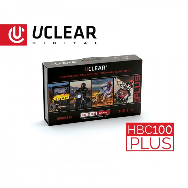 HBC100 Plus - Bluetooth Helm-Audiosystem - Doppel-Set